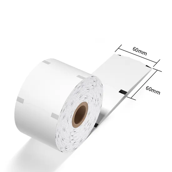 Adesivo per etichette con stampa di codici a barre in carta autoadesiva personalizzata in formato A4