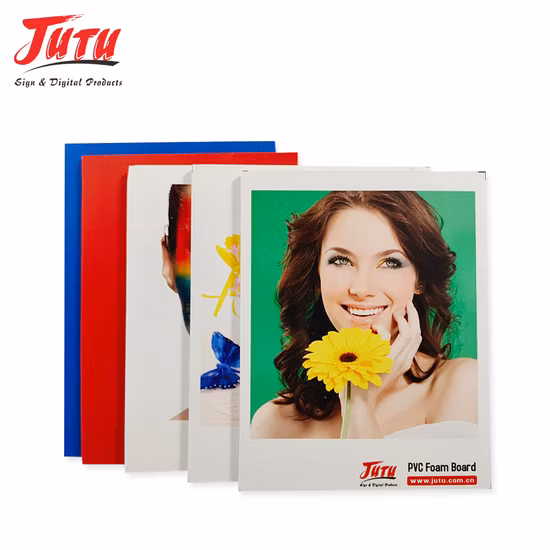 Bordo rigido della schiuma del bordo della schiuma di Celuka del bordo bianco della schiuma del PVC di Jutu 1220 x 2440mm