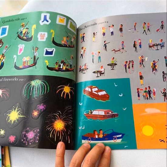 Adesivi adesivi dal design personalizzato Adesivi personalizzati con taglio a mezzo taglio per pianificatore