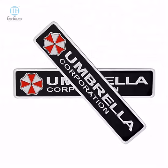 Adesivo per badge per auto 3D Emblemi personalizzati Badge in ABS cromato per auto