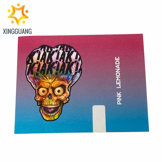 Etichetta fustellata di adesivi in ​​vinile adesivo per la promozione